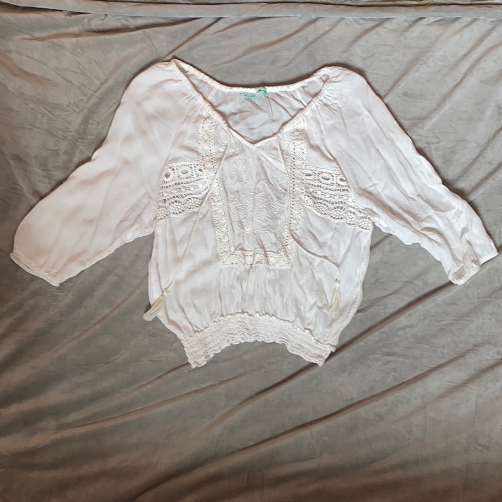 Maurices White Blouse